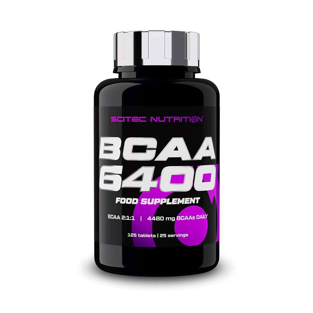 BCAA 6400 SCITEC 125 CAPS