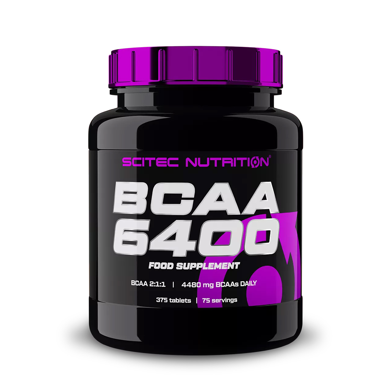BCAA 6400 SCITEC 375 CAPS