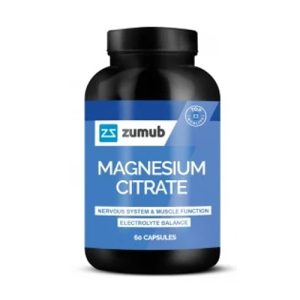 CITRATO DE MAGNÉSIO ZUMUB 60 CAP
